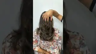 #haircolour #hairstyles #haircut #highlights #darkbrown #layer #longlayer #hairbygopal