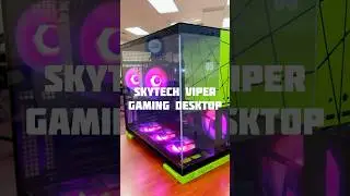 SKYTECH VIPER GAMING DESKTOP😎 Stop drooling and get yours today! #shorts #gaming #computers