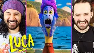 Pixar's LUCA OFFICIAL TRAILER REACTION!! (Disney)