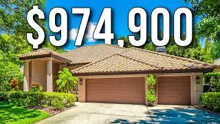 Tour a $974,900 Luxury Palm Harbor POOL Home in Cobbs Landing w/3100 SF!