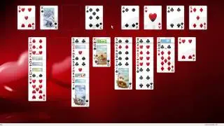 Solution to freecell game #617 in HD