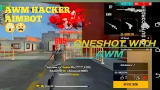 HACKER VS ME !!|| free fire awm aimbot hacker vs Samrat ff ||Hawking ff