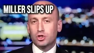 Stephen Miller LOSES Control With Revealing Mistake On National Guard Orders