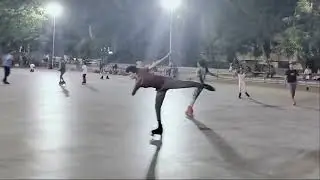 Kyvalya heel camel spin