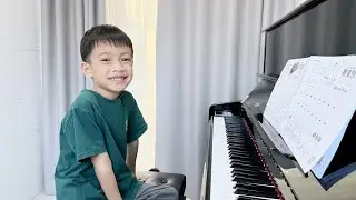 จีโอ - ฝึกเล่นเพลง The Old Clock & The I Like song กับ Backing Track 🎹