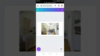 How to set an Image as background in Canva for Mobile