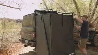 How to Setup Your Kakadu Vehicle Shower Tent | Step-by-Step Guide