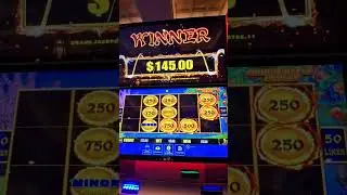 This BATHROOM BREAK PAID me!! Double Bonuses on Dragon Link #slots #casino #shorts @hardrocktampa