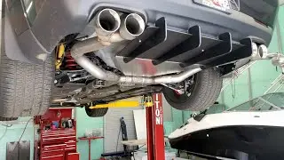 ZL1Addons Rear Diffuser Install 2019 Dodge Challenger R/T Scat Pack Widebody