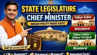 Unicameral & Bicameral Legislature Explained with Facts | Indian Polity UPSC 2026