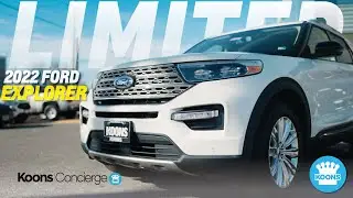 Explore the NEW 2022 Ford EXPLORER Limited!