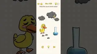 brain out level 123 help the duck drink water