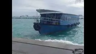 Ferry Arriving at Hulhumale