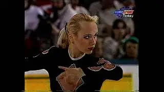 Maria Butyrskaya RUS - 1996 World Figure Skating Championships Free Skate