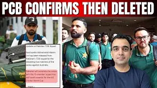 PCB First Confirms World Cup Participation Then Deleted Message in Official Group 