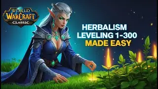 Золотое фарминговое знание 101~ Травничество 1-300 легко | Руководство Wow Classic