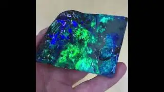 Black Boulder Opal from Opal Minded - La Stupenda