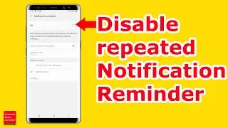How to Fix Repeated Text Messages or Missed Call Notifications in Samsung Phone all models