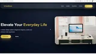 How to make landing page in HTML & CSS #landingpage #landingpagedesign