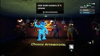 Fortnite jugando escodidas five nights Freddy con 4 amigos