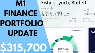 My $300,000 Portfolio update | M1 Finance $300,000 portfolio |