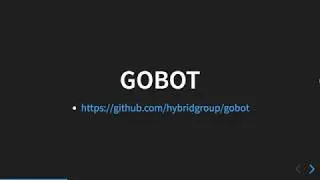 June 2018 - Gobot, combining the love for Go and IoT by Rajiv Manivannan and Gaurav Agarwal