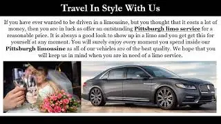 Have A Relaxing Day At The Airport by Pittsburgh Limo Service