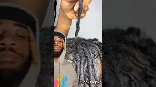 ASTONISHING Loc Repair #shorts