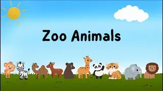 ZOO ANIMALS #KidsLearning #AnimalVideosForKids #AnimalSounds #KidsEducation #kids #trending #quiz