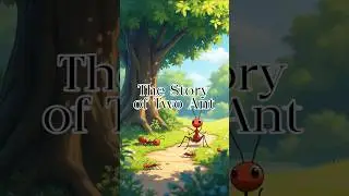 The Story of Two Ant. #ai #animals #friendship #cartoon #cute #animation #shorts