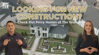 New Construction in Katy, Texas: Perry Homes Tour in Grange
