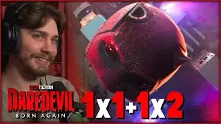 DAREDEVIL BORN AGAIN 1x1 + 1x2 REACTION!! | Matt Murdock, Bullseye, Foggy, Karen, Fisk, ALL BACK!