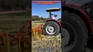 Tractor Mounted Wheel Hay Rake | Easy-to-Use Agricultural Raking Solution