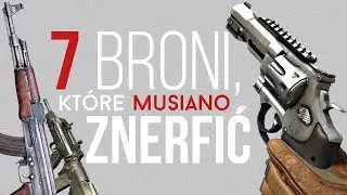 7 zbyt mocnych broni z gier, które musiano znerfić