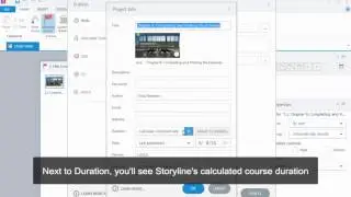 Articulate Storyline: Get an Estimate of Course Duration