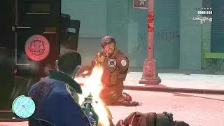 GTA 4 - SHOOTOUT AT DUKES BAR BRIDGE + FIGHT WITH POLICE & SWAT  + FOUR STARS + ESCAPE