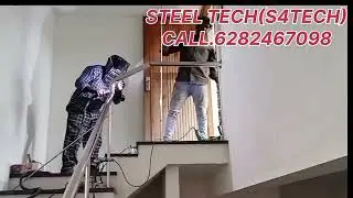 #Steel tech # stainless steel # #fabrication # staircasestyle # home . #S4Tech spark line #