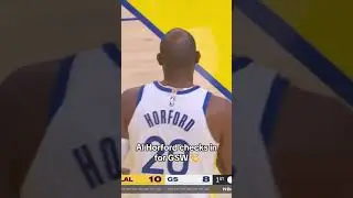 Эл Хорфорд получил бурные овации за свою первую игру в заливе 🔥
