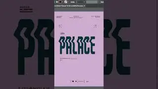 Create Distort Text Effect ✨️ in AI 🟠 #vlog #music #travel #fitness #tutorial