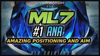 ML7 Best Ana - Combination of Insane Positioning and Aim [ Season 12 Top 500 Overwatch ]