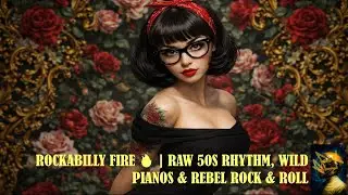 ROCKABILLY FIRE 🔥 | RAW 50S RHYTHM, WILD PIANOS & REBEL ROCK & ROLL