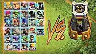 Max Bomb Tower Vs. Every troop in clash of clans | COC Private server
