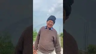 Mhamey k garnu hundaicha❓ #viralvideo #nepali #grandpa #foryou  #fypシ #villagelife 