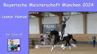 Leonie Hamze - Ind-J 03 - Bayerische Meisterschaft M&uuml;nchen 2024