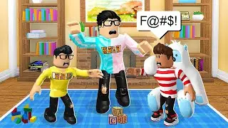Baby Hyper's Best Friend Was MEAN.. They Got In A Fight! (Roblox Bloxburg)