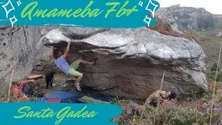 Amameba 7b+, Santa Gadea Boulder