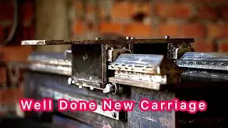 #DIYHomemadeMetalLathe #Homemadelathe #HowToMakeLathe, Well done lathe Carriage