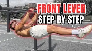 SO lernst du den FRONT LEVER! (Schritt für Schritt)