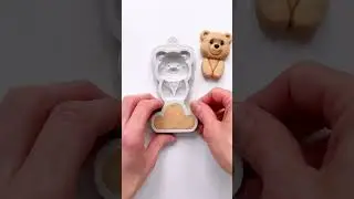 Teddy Bear Fondant Cake Topper #cake #fondanttoppers