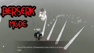 [AOT:P] TROST LIFT BUILD ATTACK TITAN went Berserk | Roblox